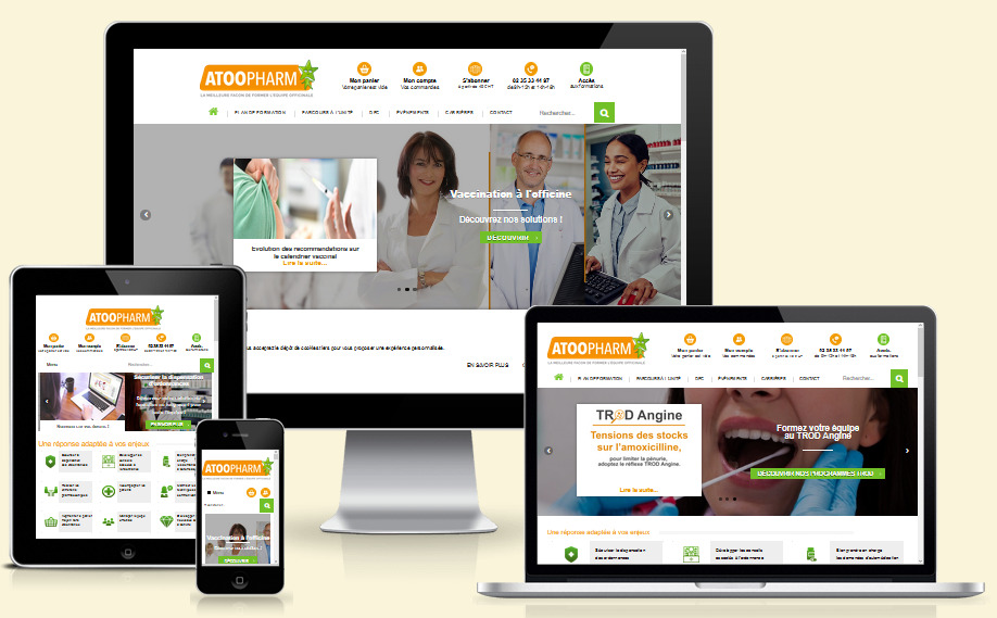 Atoophram site de e-learning destiné aux officines de pharmacies
