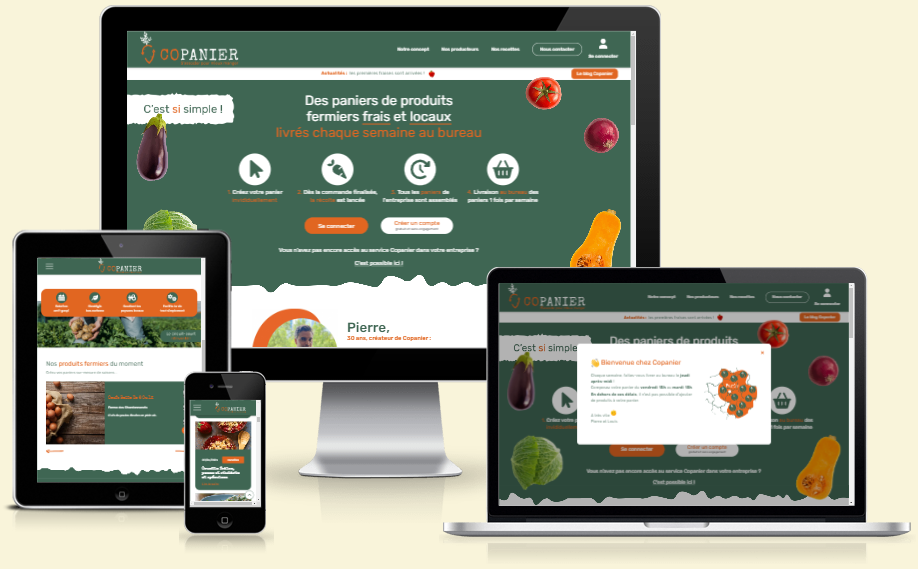 E-commerce alimentaire, drive, click & collect et livraison