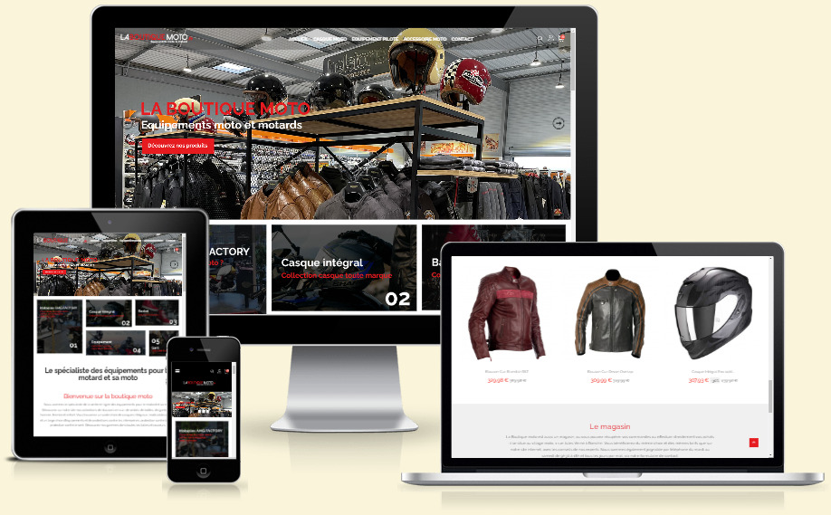 Boutiques PrestaShop - La Boutique Moto